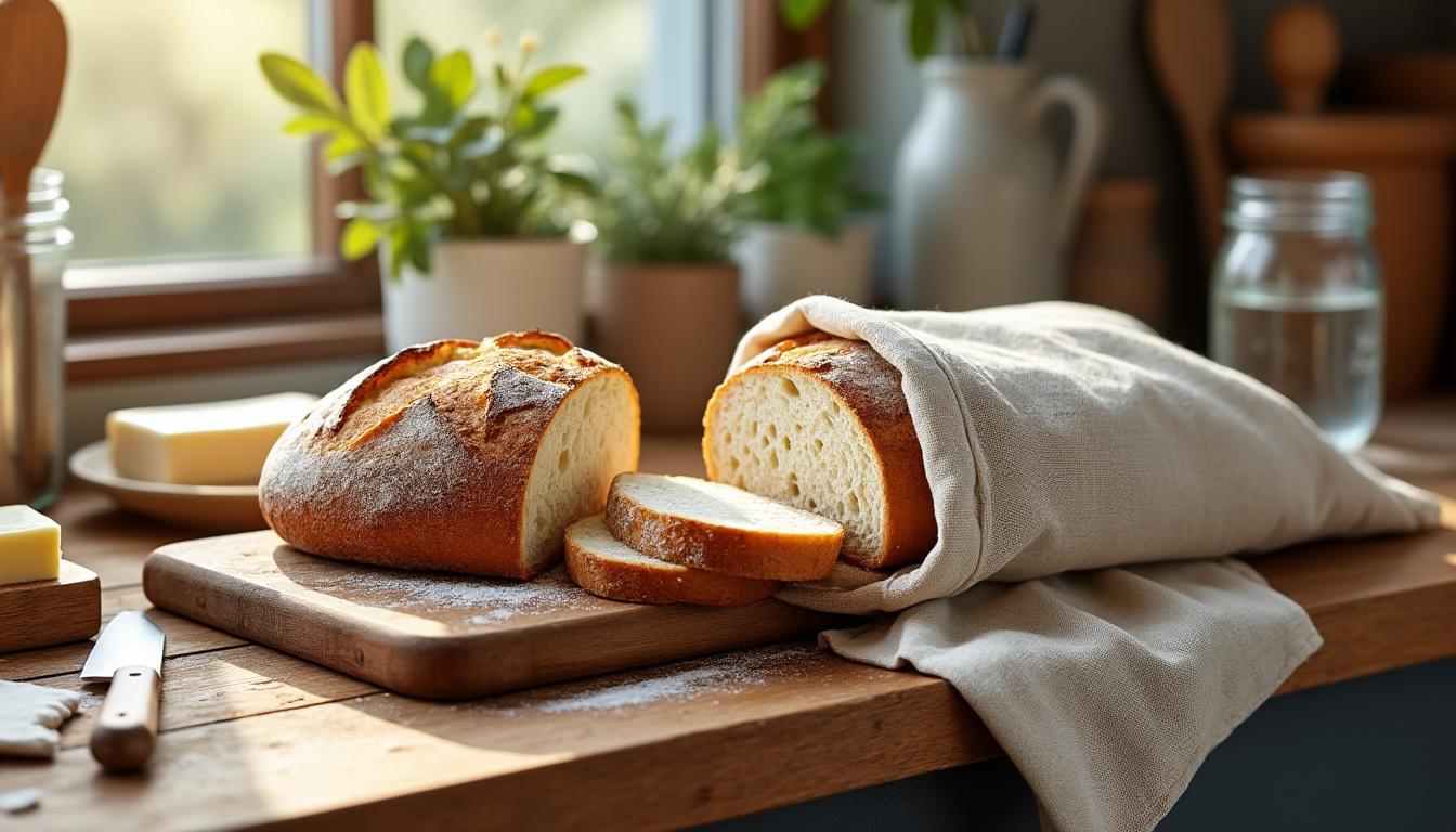 découvrez nos astuces simples et efficaces pour conserver votre pain maison et le garder frais plus longtemps. conseils pratiques pour préserver sa saveur et sa texture.