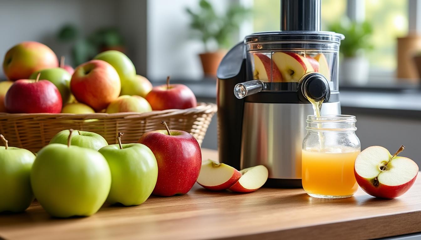 découvrez comment faire un jus de pomme maison facilement avec notre guide simple et rapide. profitez d'une boisson fraîche, naturelle et savoureuse en quelques étapes.