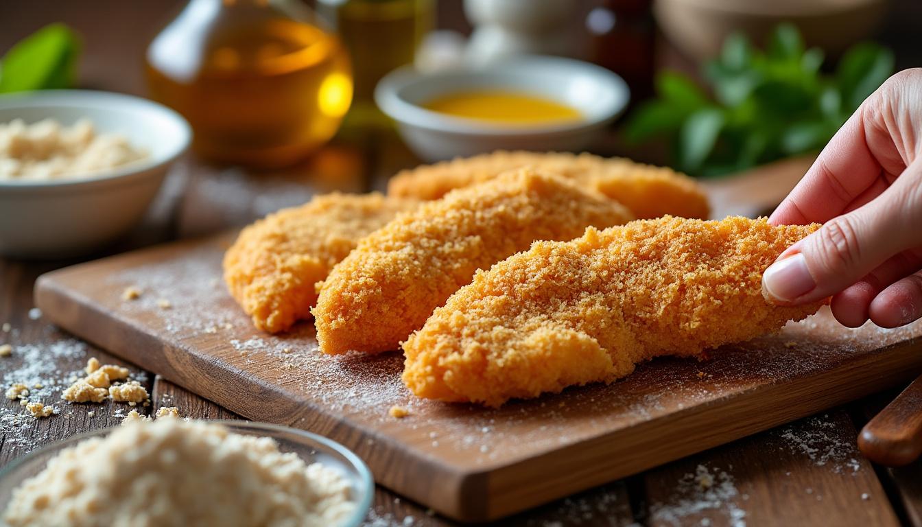 découvrez notre recette facile pour préparer des tenders maison croustillants et savoureux, parfaits pour un repas gourmand en famille ou entre amis.