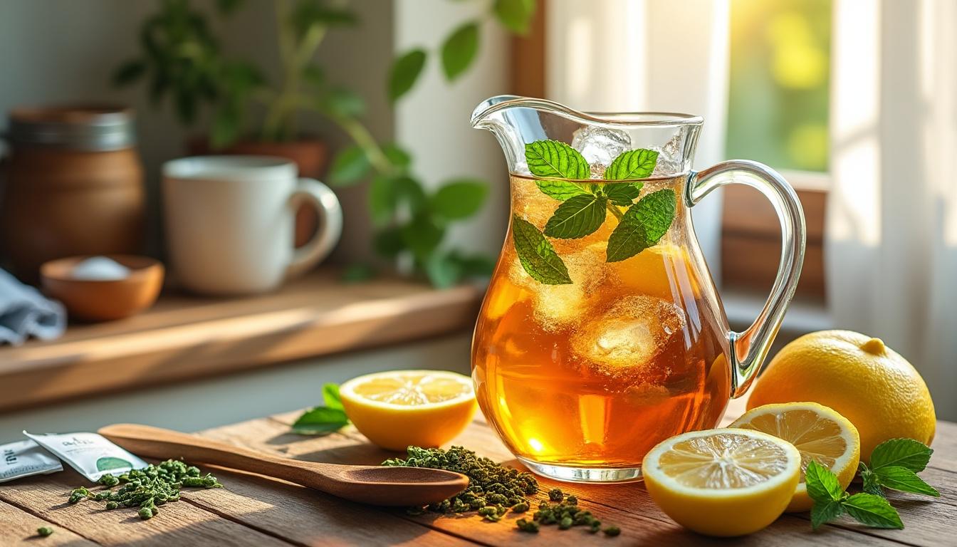 découvrez comment préparer un thé glacé maison rafraîchissant facilement avec nos astuces simples et ingrédients naturels pour un été frais et savoureux.