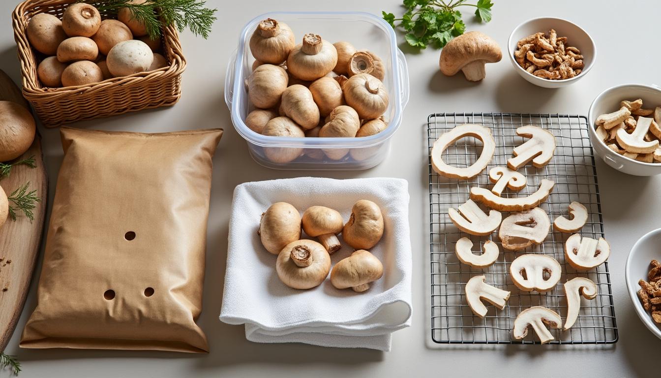 découvrez nos astuces simples et efficaces pour conserver les champignons et prolonger leur fraîcheur, afin de les savourer plus longtemps.