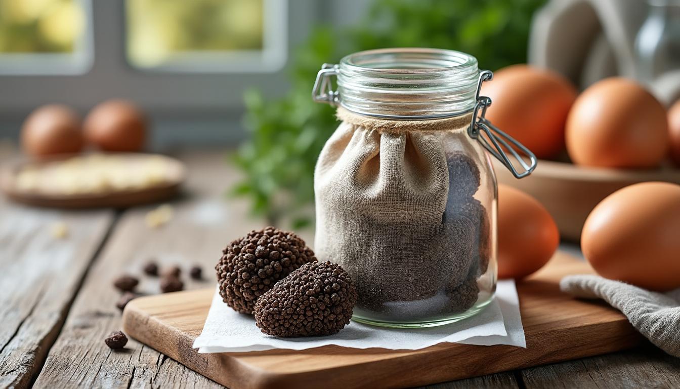 découvrez les meilleures méthodes pour conserver les truffes fraîches et préserver toute leur saveur délicate. conseils pratiques et astuces pour profiter de ce trésor culinaire plus longtemps.