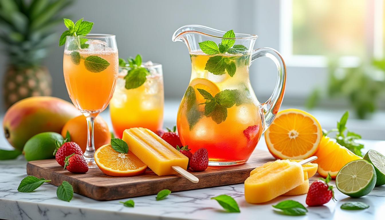 découvrez des idées simples et originales pour utiliser le jus des fruits en boîte dans vos recettes et boissons, afin de ne plus jamais le gaspiller.