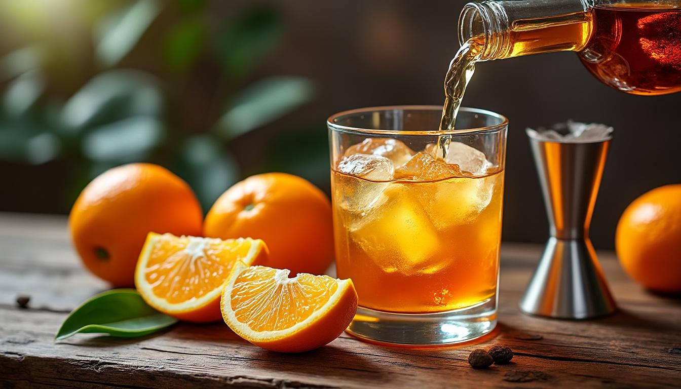 découvrez la quantité idéale de rhum à ajouter à 1 litre de jus d'orange pour préparer un cocktail parfaitement équilibré et savoureux.