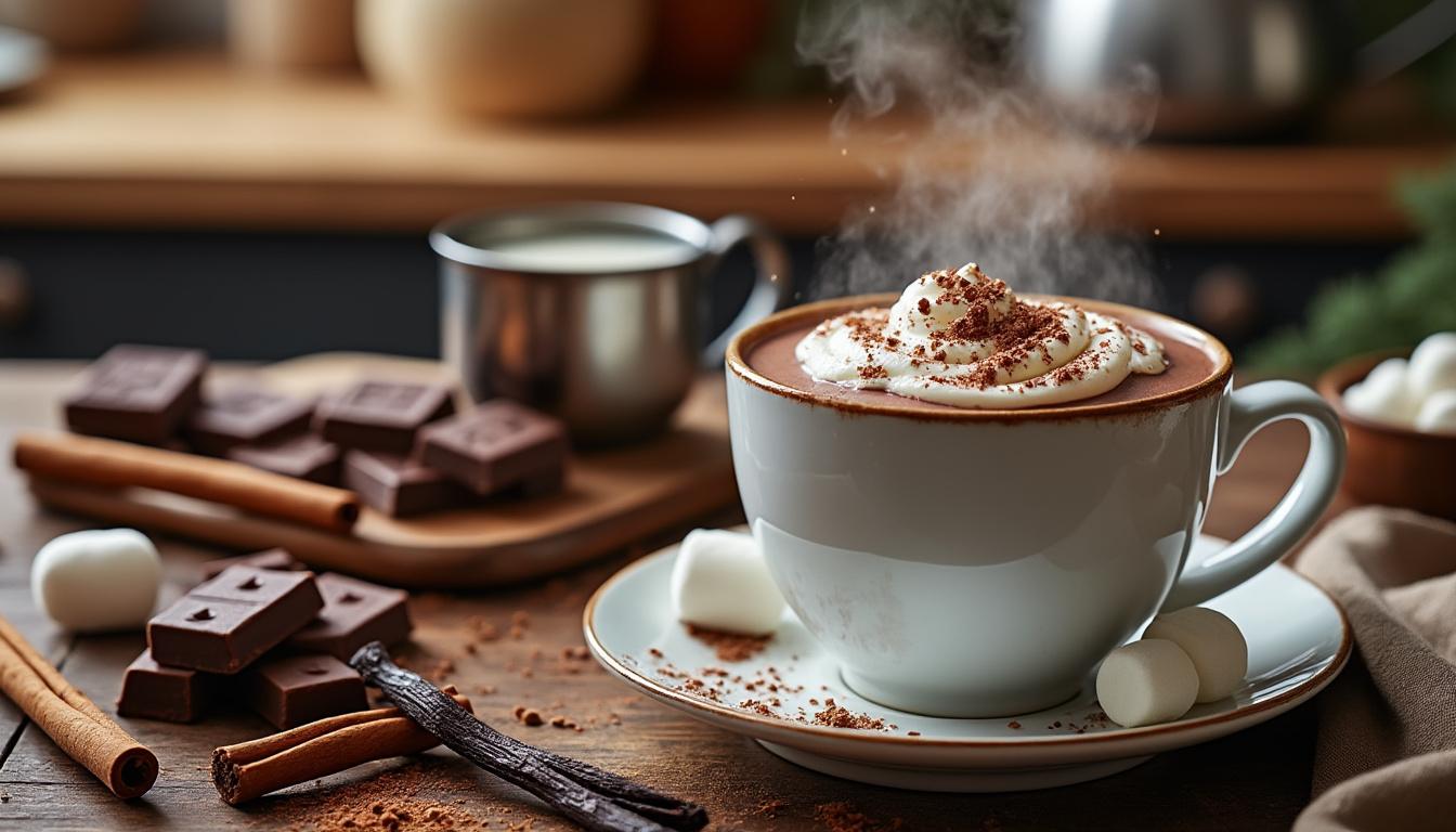 découvrez nos astuces pour préparer un chocolat chaud maison onctueux et gourmand, parfait pour réchauffer vos journées avec douceur et plaisir.