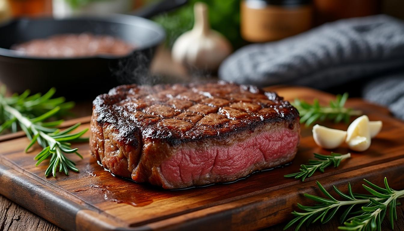 découvrez comment cuire parfaitement une côte de bœuf au four pour obtenir une viande tendre et savoureuse, grâce à nos conseils de cuisson simples et efficaces.