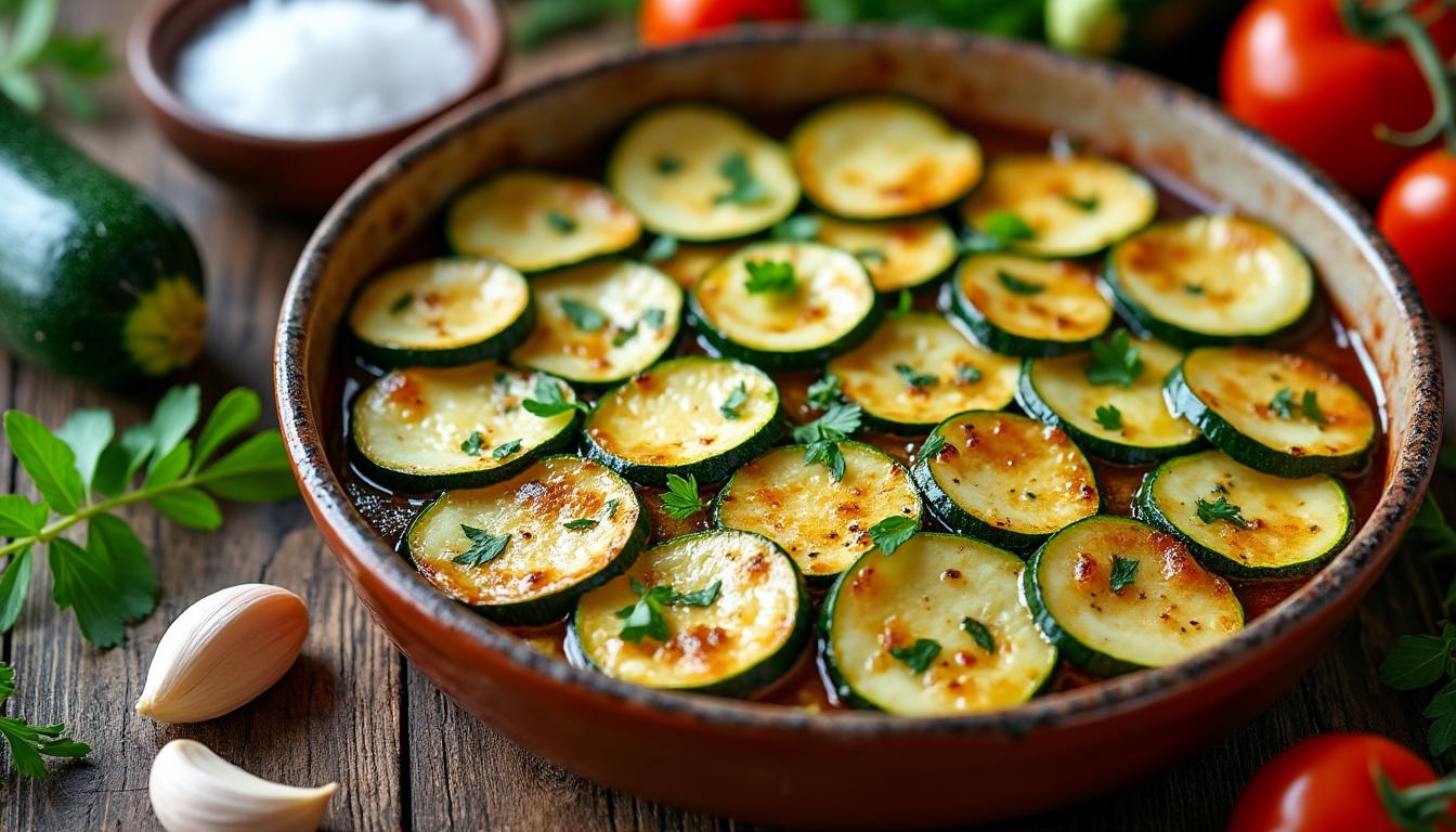 découvrez une recette simple et savoureuse de courgette au four pour sublimer ce légume d’été. facile à préparer, idéale pour un repas sain et gourmand.