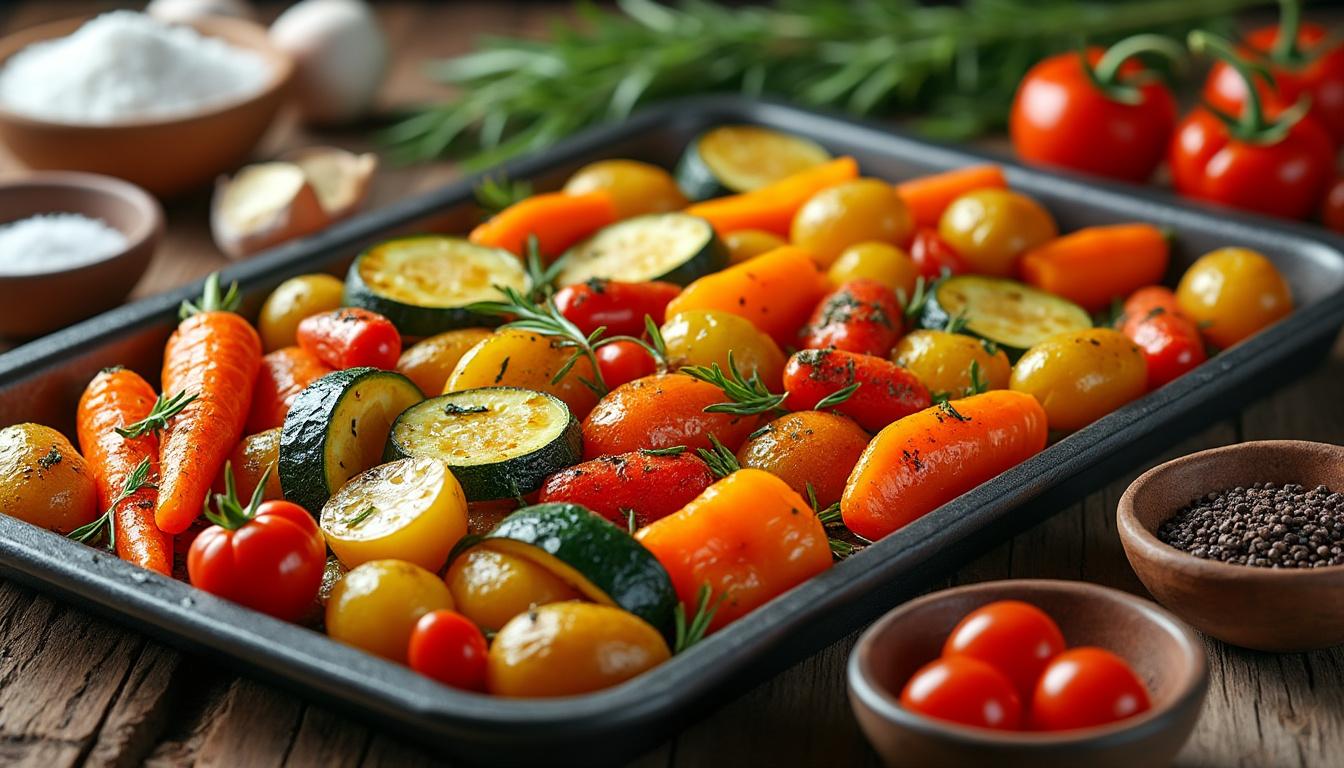 découvrez nos astuces pour réussir des légumes au four savoureux et fondants, et sublimez vos plats avec des recettes simples et gourmandes.