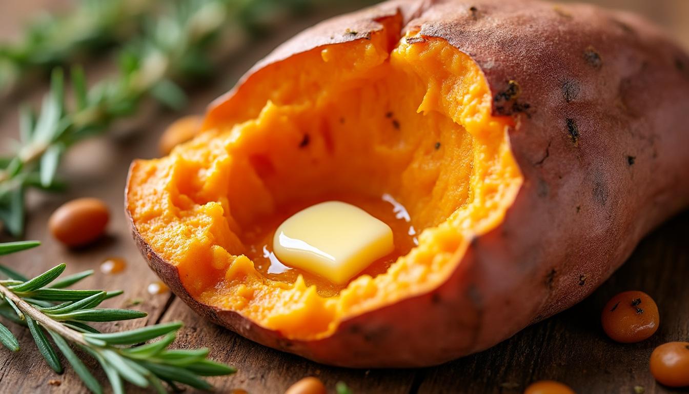 découvrez nos astuces pour réussir une patate douce au four avec une chair fondante et parfumée à chaque cuisson.