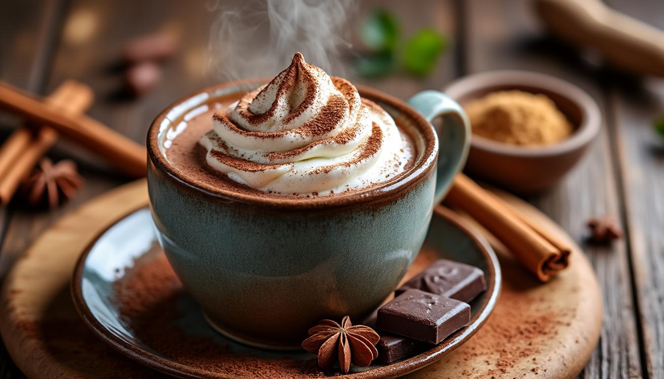 découvrez les secrets d'une recette de chocolat chaud velouté et gourmand pour réconforter vos moments de douceur.