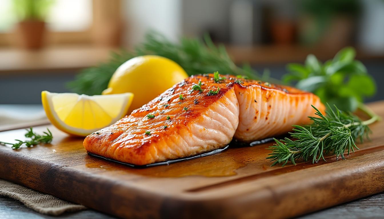 découvrez nos astuces simples pour réussir la cuisson de votre saumon au four, afin d'obtenir une texture tendre et un goût savoureux à chaque fois.