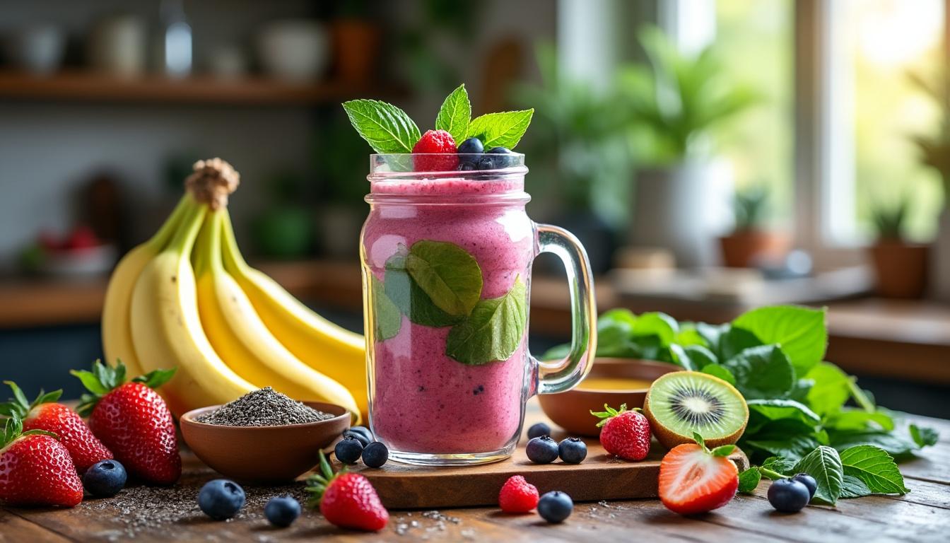 découvrez nos astuces pour préparer des smoothies maison frais et riches en vitamines, parfaits pour une pause santé gourmande et revitalisante.