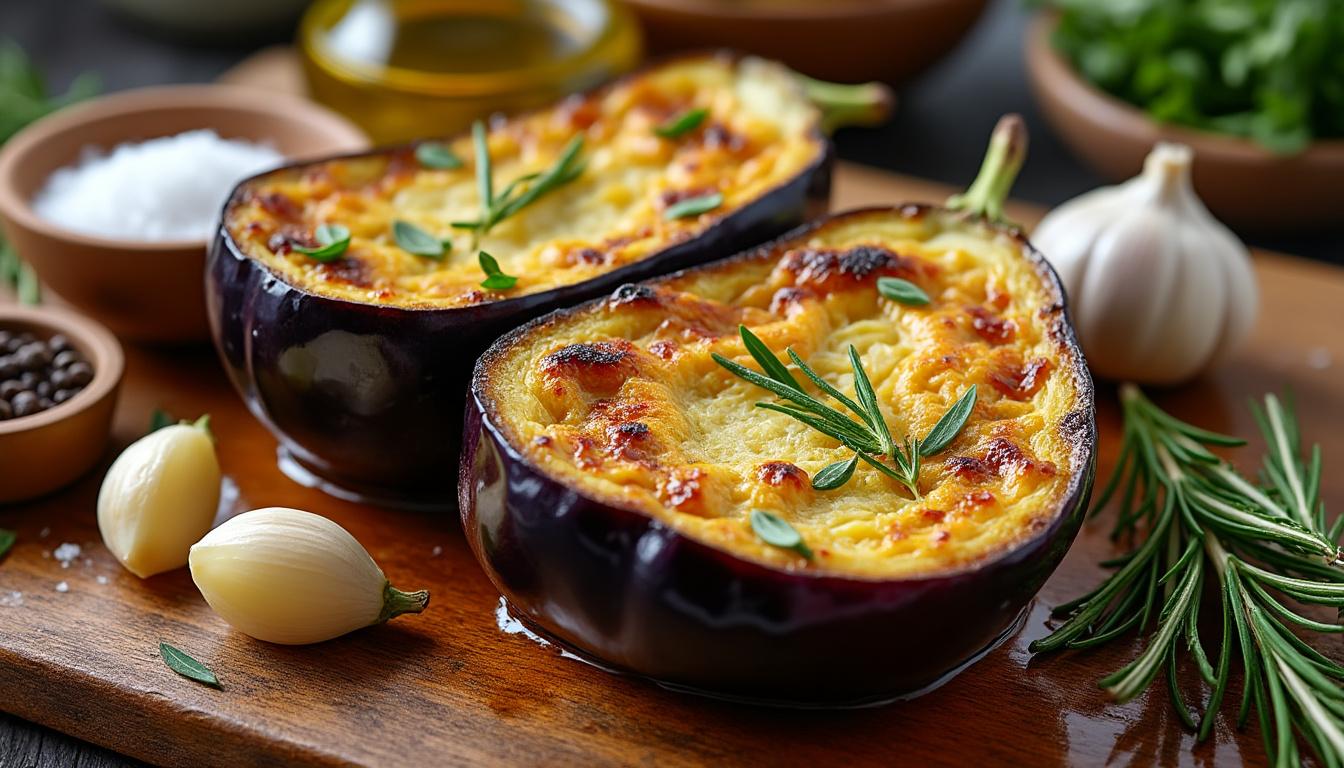 découvrez nos astuces simples pour réussir une aubergine au four avec une chair fondante et savoureuse. recettes faciles et conseils pour sublimer ce légume.