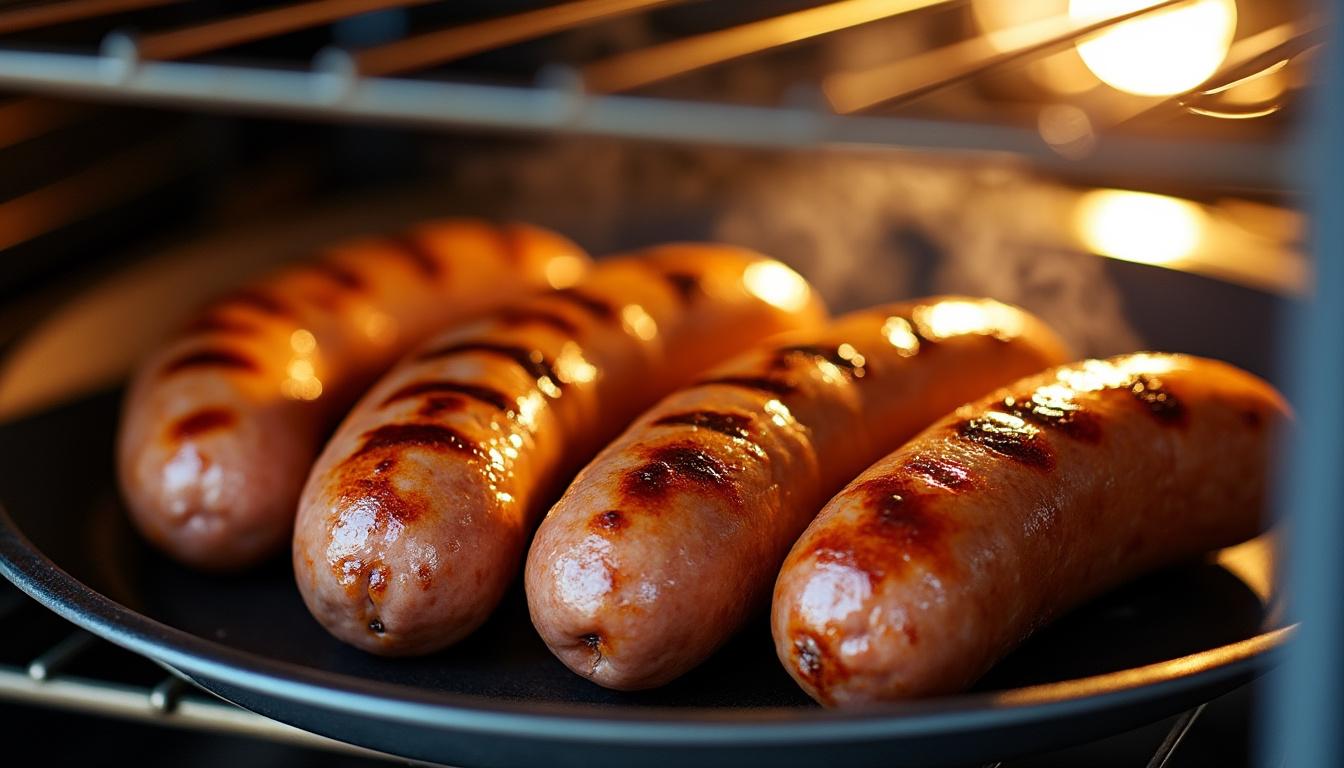 découvrez comment cuire vos merguez au four pour obtenir des saveurs parfaitement grillées, une texture juteuse et un goût irrésistible à chaque bouchée.