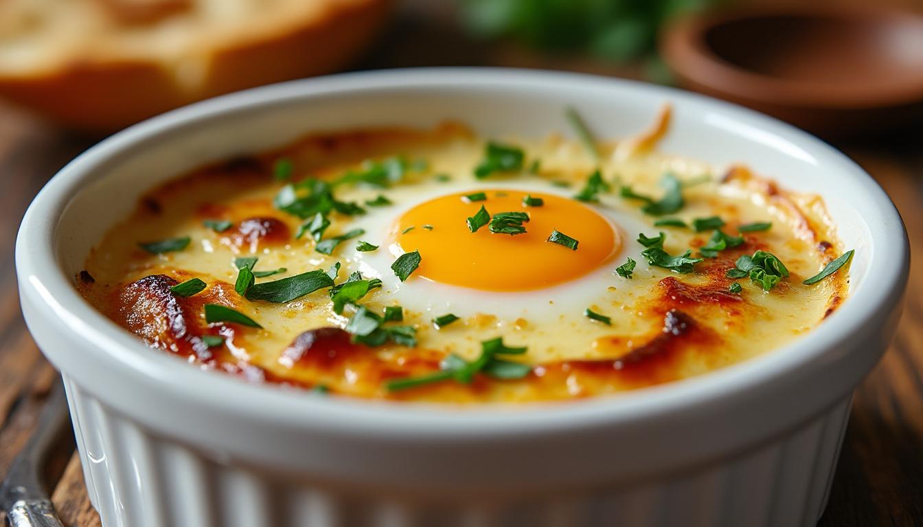 découvrez nos astuces pour réussir des œufs cocotte au four avec une texture fondante et gourmande, pour un plat simple et délicieux à savourer.