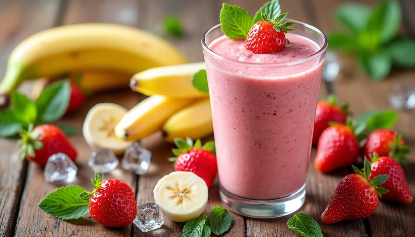 découvrez nos astuces pour réussir un smoothie fraise banane frais et onctueux, parfait pour un moment de douceur et de fraîcheur à tout instant.