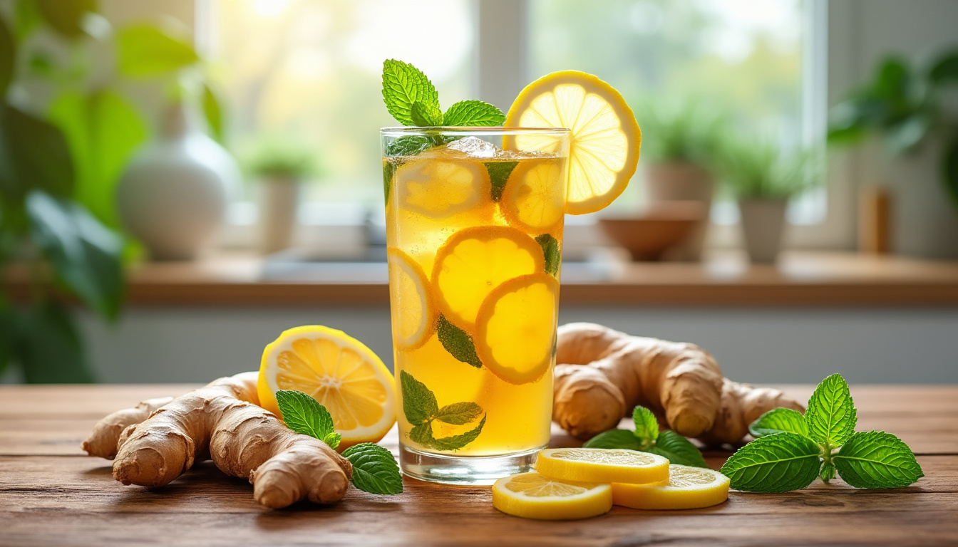 découvrez comment la boisson au gingembre peut améliorer votre digestion et renforcer votre système immunitaire grâce à ses propriétés naturelles.