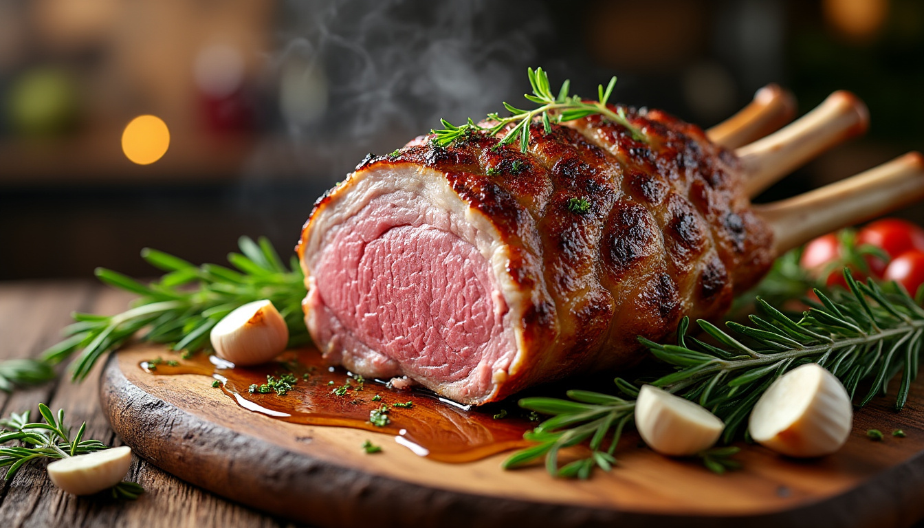 découvrez nos astuces pour réussir une épaule d'agneau au four tendre et savoureuse, avec une viande fondante et délicieusement parfumée.