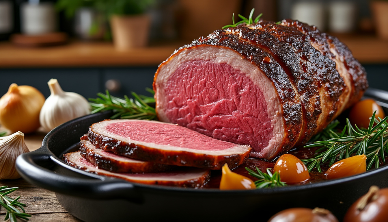 découvrez nos astuces infaillibles pour réussir un rosbeef au four tendre et savoureux à chaque cuisson. profitez d'une viande juteuse et pleine de goût grâce à nos conseils simples et efficaces.