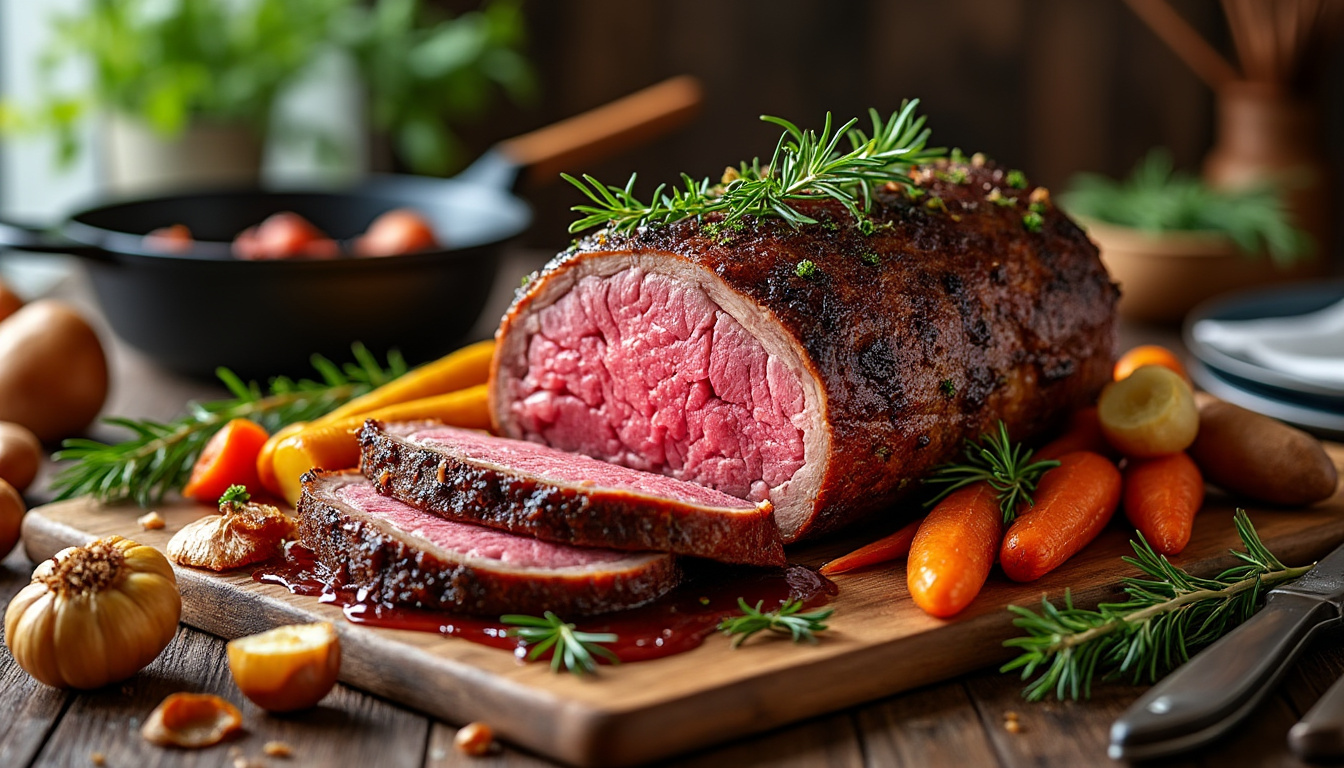 découvrez les astuces incontournables pour réussir un rôti de bœuf au four tendre et savoureux à chaque cuisson. conseils, températures et temps de cuisson expliqués.