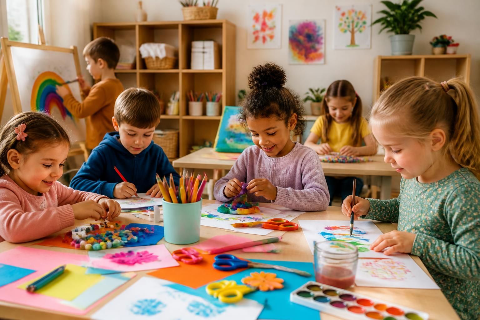 découvrez des activités manuelles adaptées aux enfants de 2 à 8 ans pour stimuler leur créativité et développer leur motricité de manière ludique et éducative.
