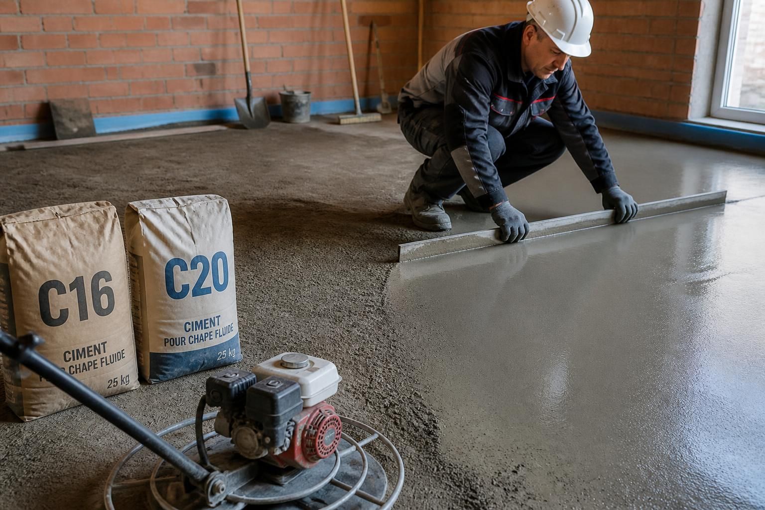 découvrez comment choisir entre la chape fluide ciment c16 et c20, avec des conseils pratiques pour une application réussie et une finition durable.