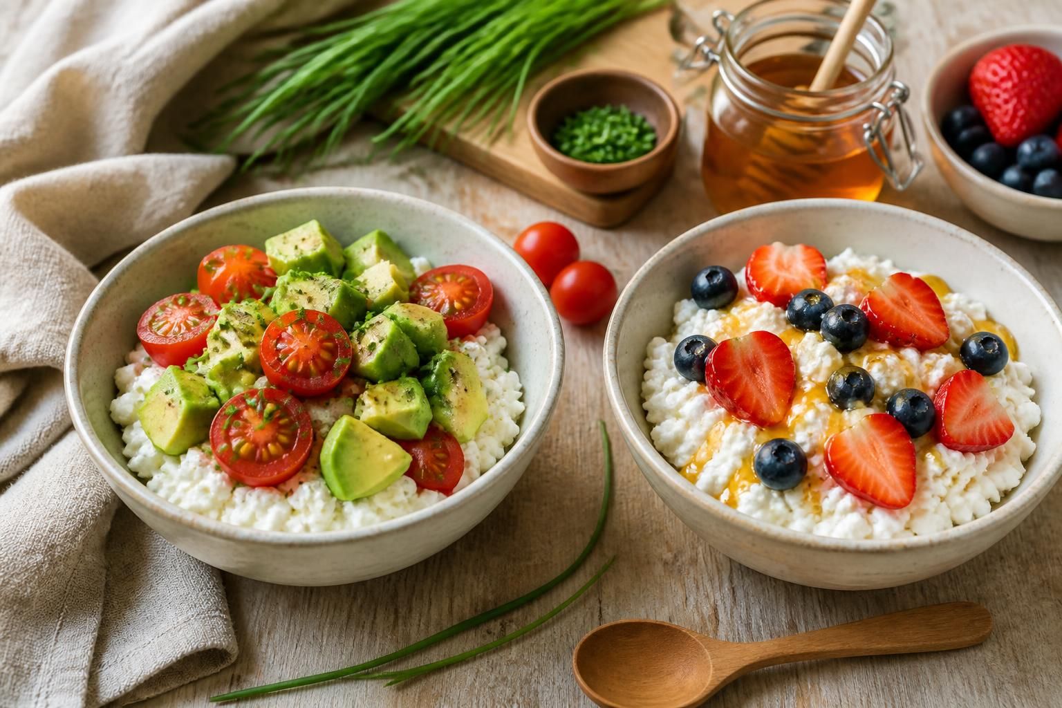 découvrez nos recettes maison de cottage cheese salé ou sucré pour varier vos préparations et apporter fraîcheur et originalité à vos plats.