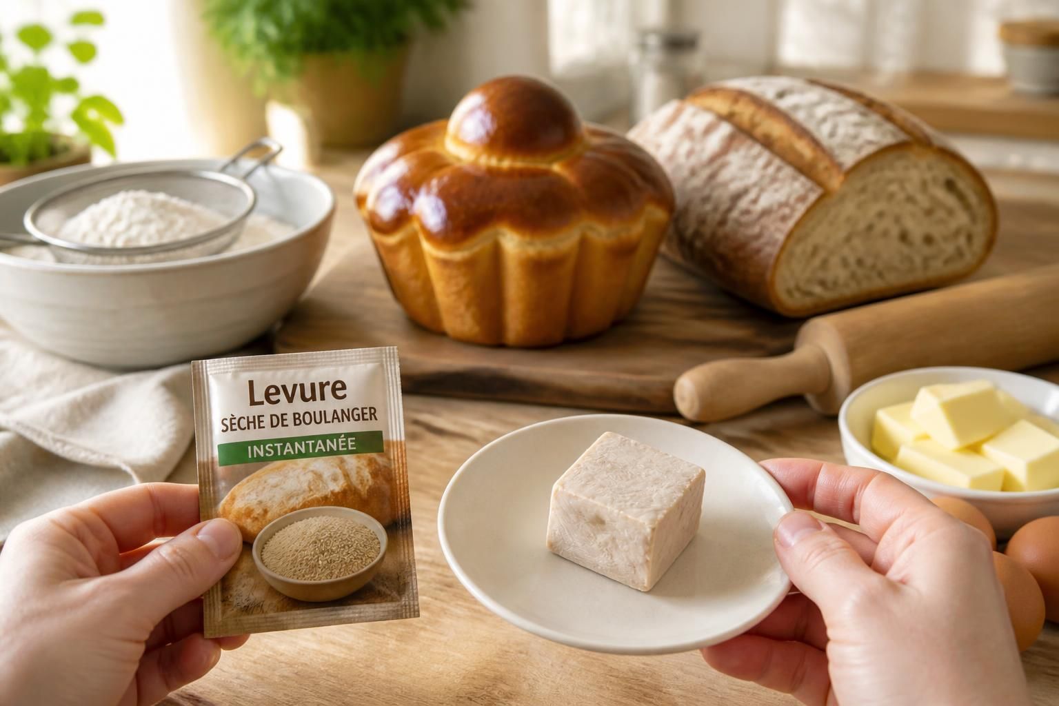 découvrez comment choisir entre la levure sèche et la levure fraîche pour réussir parfaitement vos pains et brioches. conseils, différences et astuces pour un résultat gourmand.