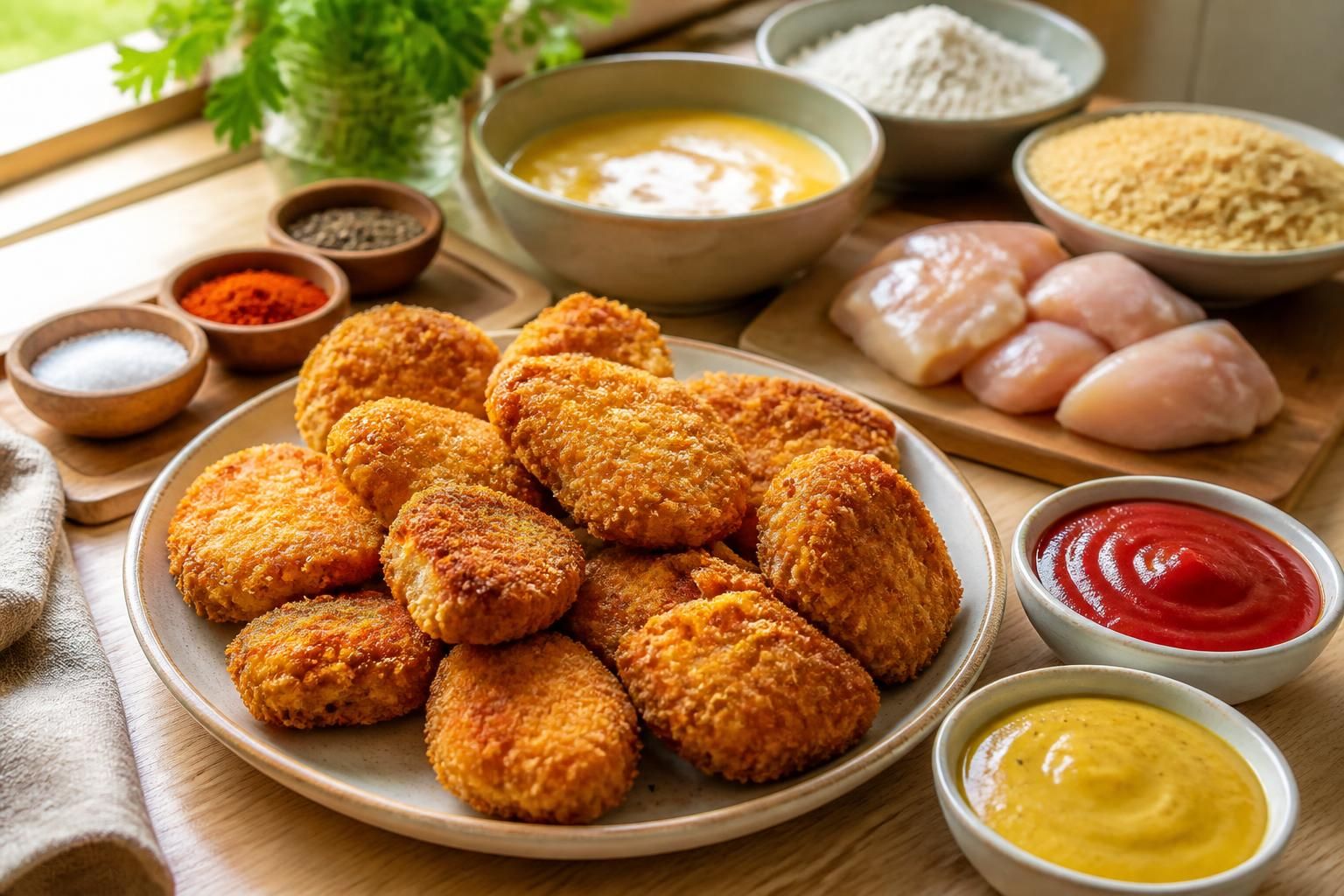découvrez notre recette maison des nuggets mac do, avec des informations détaillées sur les ingrédients utilisés et les calories pour une dégustation gourmande et équilibrée.