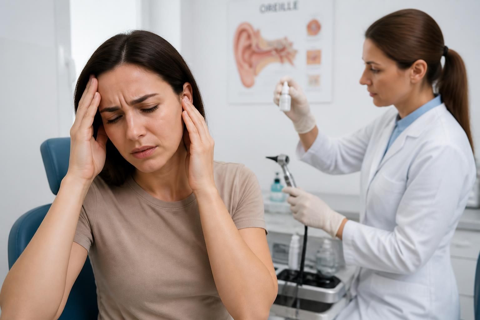 découvrez les symptômes liés au bouchon d'oreille tels que mal de tête et vertige, ainsi que des solutions efficaces pour soulager et prévenir ces troubles auditifs.