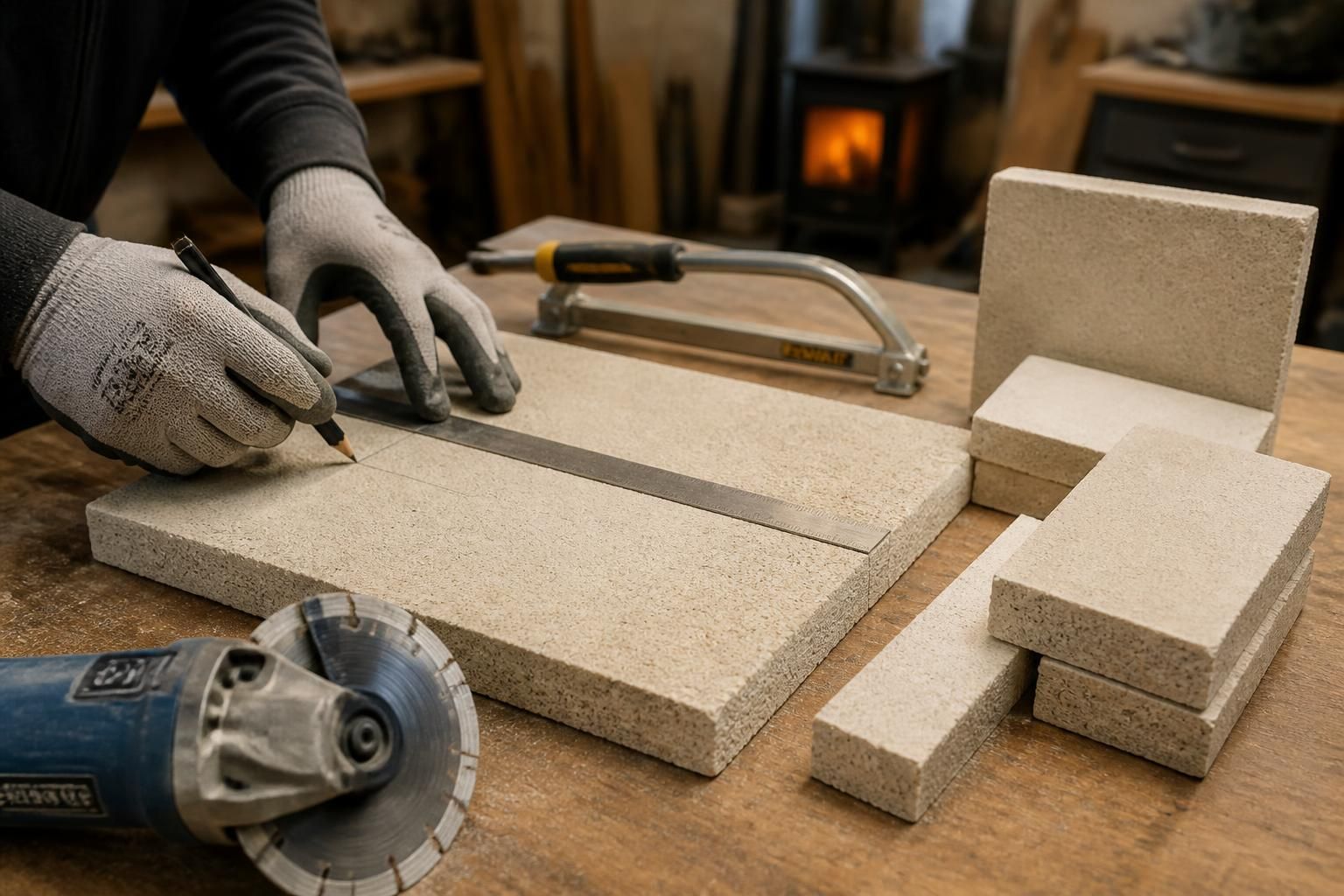 découvrez comment choisir et découper facilement une plaque réfractaire pour poêle à bois, afin d'améliorer la performance et la sécurité de votre installation.