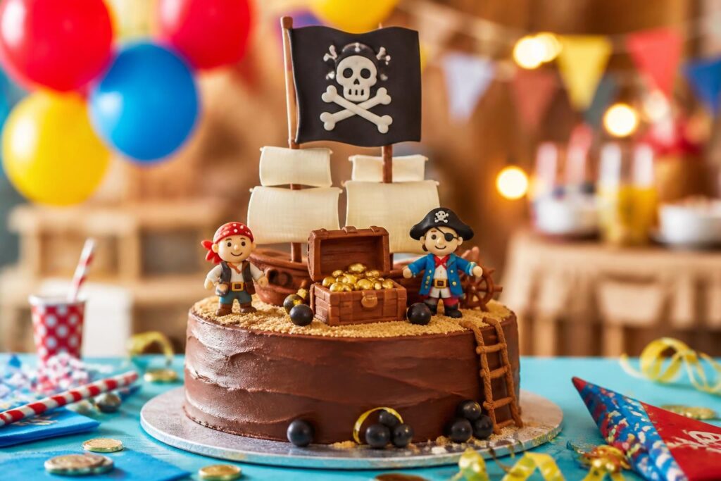 découvrez notre recette simple et amusante de gâteau pirate, parfaite pour un anniversaire d'enfant inoubliable. facile à réaliser, elle ravira petits et grands!