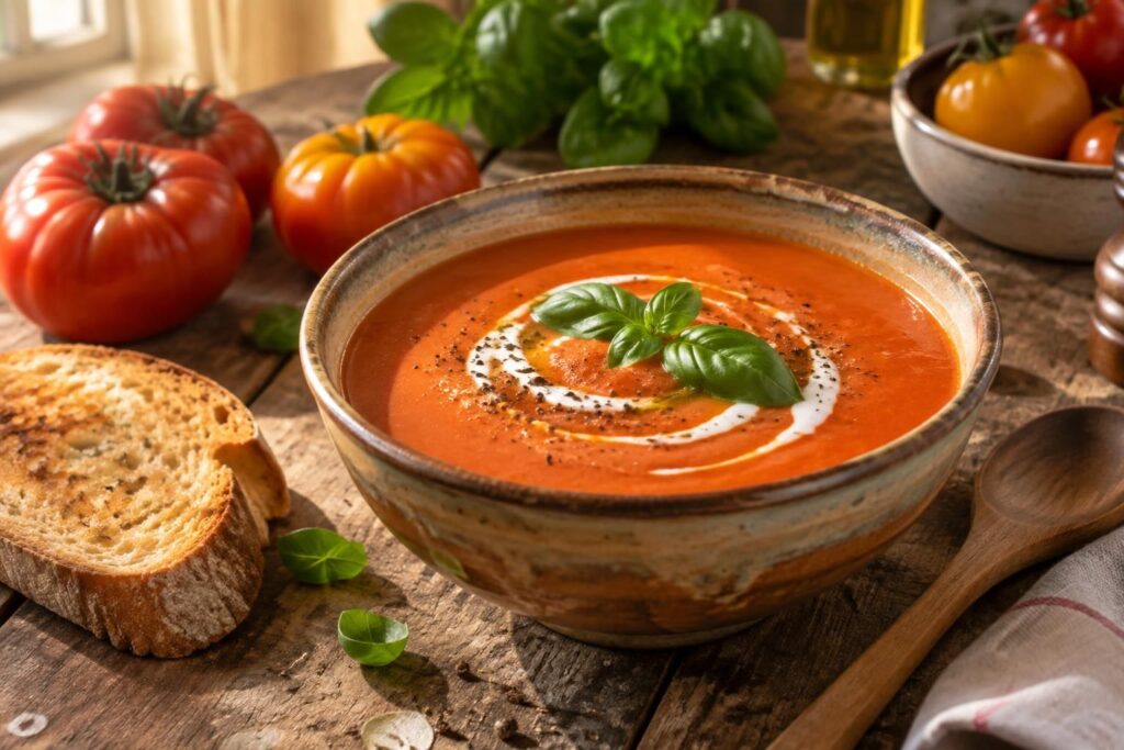 découvrez la recette de soupe à la tomate de grand-mère : des ingrédients simples et des astuces pour un velouté authentique, savoureux et réconfortant.