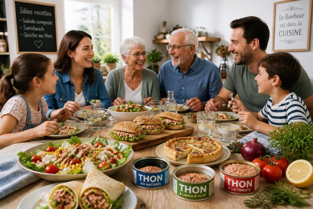 découvrez nos recettes savoureuses à base de thon en boîte, les informations sur les calories et des conseils pratiques pour cuisiner facilement pour toute la famille.