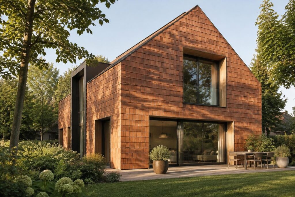 découvrez le bardage en tuile : une solution durable et élégante pour habiller votre façade tout en lui apportant un cachet authentique.