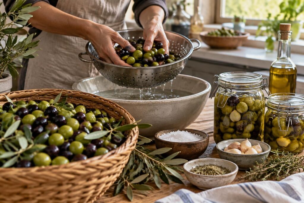 découvrez comment préparer facilement des olives vertes ou noires fraîchement cueillies : étapes de désamérisation, conseils de conservation et idées d’assaisonnement.