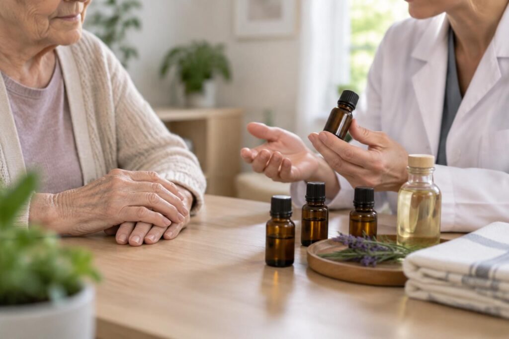 découvrez quelles huiles essentielles peuvent soulager l’arthrite, comment les utiliser et quelles sont leurs limites, précautions et contre-indications.
